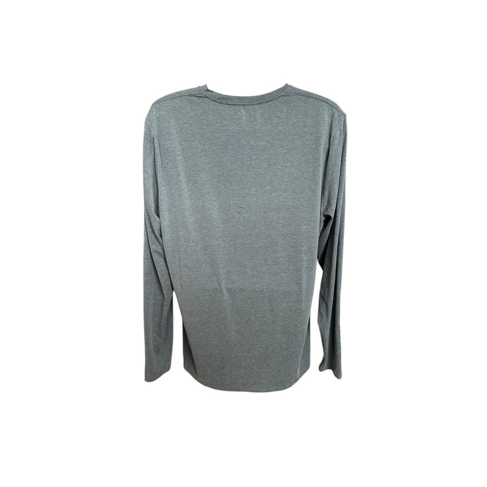Travis Mathew Men's Striped Long Sleeve Pima Cotton Soft Blue T-shirt Size XXL - Picture 3 of 7